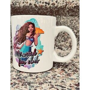 Disney The Little Mermaid • "Mermaid Fan Club" Coffee Mug • 20oz, 4 1/2", 2023